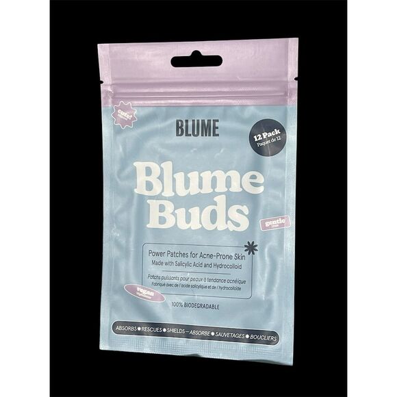 Blume Buds Power Patches for Acne-Prone Skin - 12 Pack - Picture 1 of 13